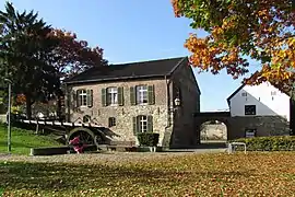 Die Welsche Mühle in der Nähe des Haarbachs