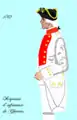 Régiment de Chartres 1762 bis 1776
