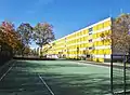 Lichtenberg-Gymnasium  vom Innenhof betrachtet