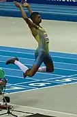 Dem EM-Fünften Michel Tornéus gelang in der Qualifikation kein gültiger Sprung