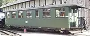 Gattung 720 der K. Sa. St. EBDR-Betriebsnummer: 970-369Baujahr 1913, mit Holzbeplankung