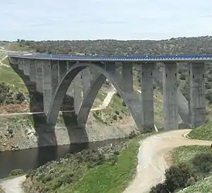 Talbrücke Almonte(Alcántara-Stausee)