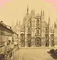 Domfassade vor 1866