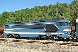 In die ursprüngliche Lackierung zurückversetzte A1AA1A 68081 in Longueville, 2010