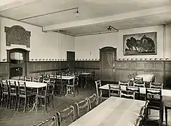 Esslokal der Arbeiter 1913