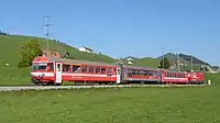 Pendelzug mit Ge 4/4 1 (2015)