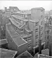 Garagenbau im Hof 1927