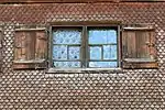 Detail des Gebäudes (Fenster)