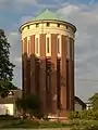 Wasserturm auf dem Gelände