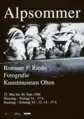 Ausstellungsplakat "Alpsommer"