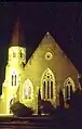 Die Presbyterian Church bei Nacht