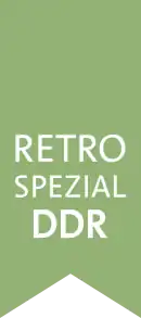 Schriftzug für Clips aus der DDR