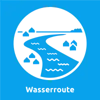 Piktogramm der Wasserroute