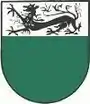 Historisches Wappen von Dürnstein in der Steiermark
