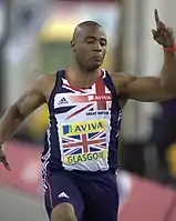 Mark Lewis-Francis, 2010 Vizeeuropameister, scheiterte diesmal im Halbfinale