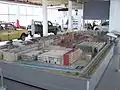 Das Werksmodell im Ausstellungssaal C