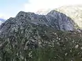 Festung Nordseite: Trassee Militärseilbahn Z311, Batterie Ost
