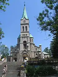 Blick von den Krupówki