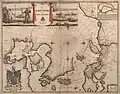 Karte aus The English Atlas, 1680