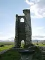 Ruine des mittelalterlichen Kirchturms