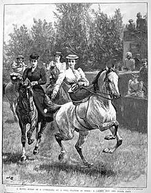 Eierrennen-Gymkhana, 1895