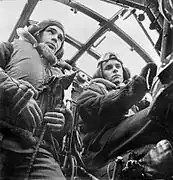 Piloten eines Vickers Wellington (1941)