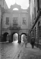 Im Krieg zerstörter Brückengang Maffeistraße, 1928