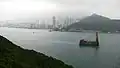 Ausblick vom Fort auf den Stadtteil Lei Yue Mun