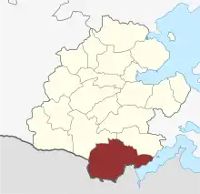 Lage des Kirchspiels