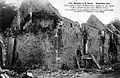 Ruinen des Klosters Saint-Gond im September 1914