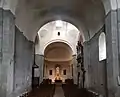Blick durch das Langhaus Richtung Chor