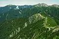 Akaishi-Gebirge von Shiomidake