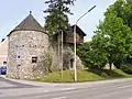 Rest der Stadtmauer mit Rundturm (Graf-Niclas-Straße 1)