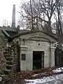 Gewölbeeingang zu Lincolns früherem Grab
