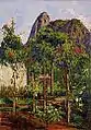 Corcovado (Corcovado), Öl auf Leinwand, 55 × 38,5 cm