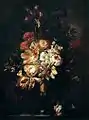 Blumen in einer Bronzevase, 1670, Öl auf Leinwand, 99 × 75 cm, Privatsammlung