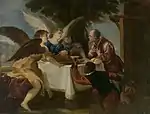 Abraham und die drei Engel, 1667–1668, 109 × 145 cm, Prado, Madrid