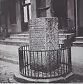 Denkmal in Sztum/Polen, Stadt-Zentrum (Stuhm), Absturzstelle 1930