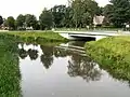 Der Abzweig (links) des CPK vom Süd-Nord-Kanal in Georgsdorf