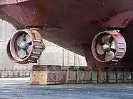 Pallen im Trockendock