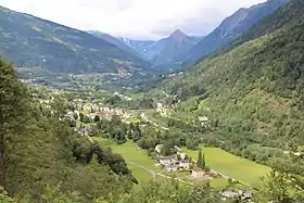 Acquarossa, Blick nach Norden