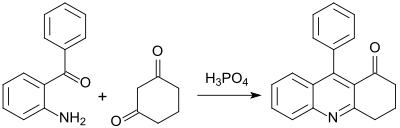 Synthese von Acridin-1-onen aus 2-Aminobenzophenon