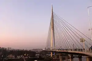 Savebrücke über die Ada Ciganlija