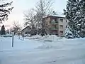 Straße im Winter
