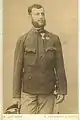 Adam Brandner als Leutnant 1882 in Ragusa (Dubrovnik)