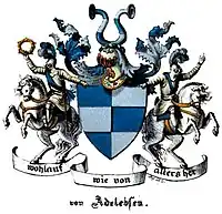 Abbildung im Wappenbuch des Königreichs Hannover und Herzogtums Braunschweig, 1852