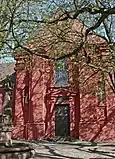 Kirche von Südwest um 1870