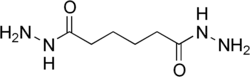 Strukturformel von Adipohydrazid