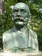 Bronzebüste Georg Grimpe, Südfriedhof Leipzig, 1928