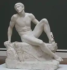 Neoklassizismus:Adolf von Hildebrand: Philoktet (1886), München, Neue Pinakothek